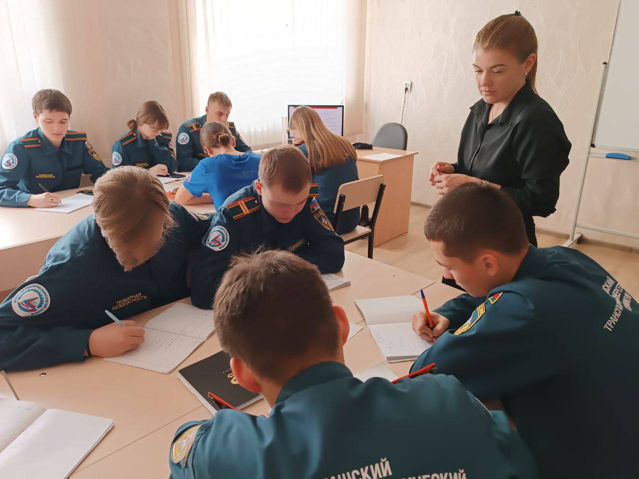 Открытый урок «Средства пожаротушения».