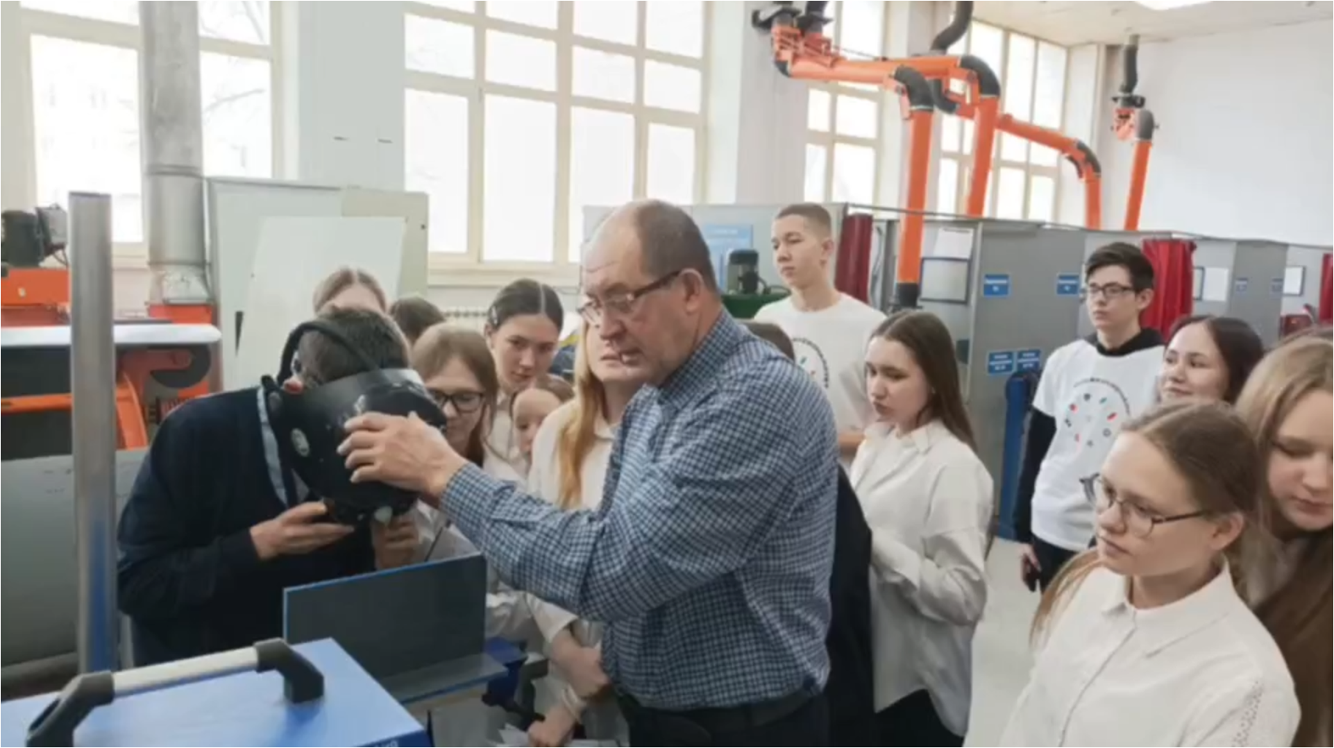 Школьники познакомились с проектом «Профессионалитет»
